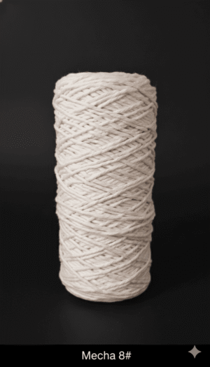 1763499499388 Mecha de Algodón #8 - 1 metro