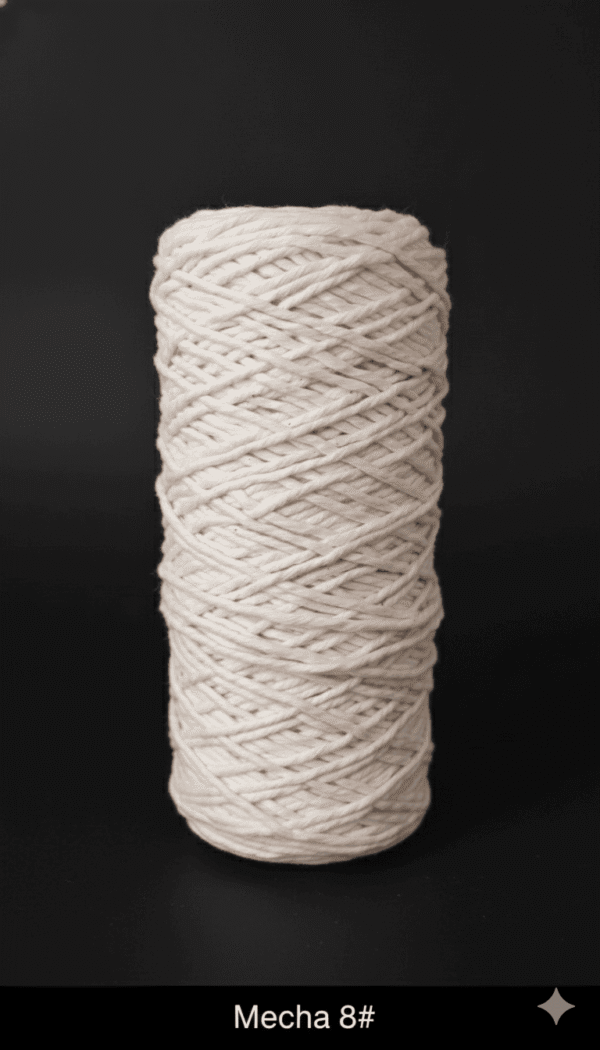 Mecha de Algodón #8 - 1 metro